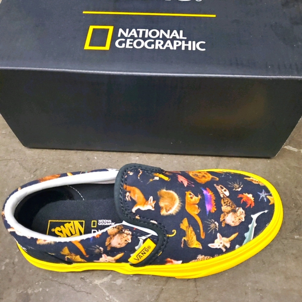 VANS kids SPECIAL NATIONAL GEOGRAPHIC EDITION